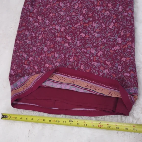 SIGRID OLSEN Floral Sleeveless Dress in Red and Purple - Picture 15 of 17